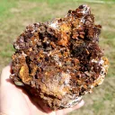 Wulfenite & Vanadinite on limonite - 2210 grams - Erupción Mine, Los Lamentos Mts, Chihuahua, Mexico - image 1