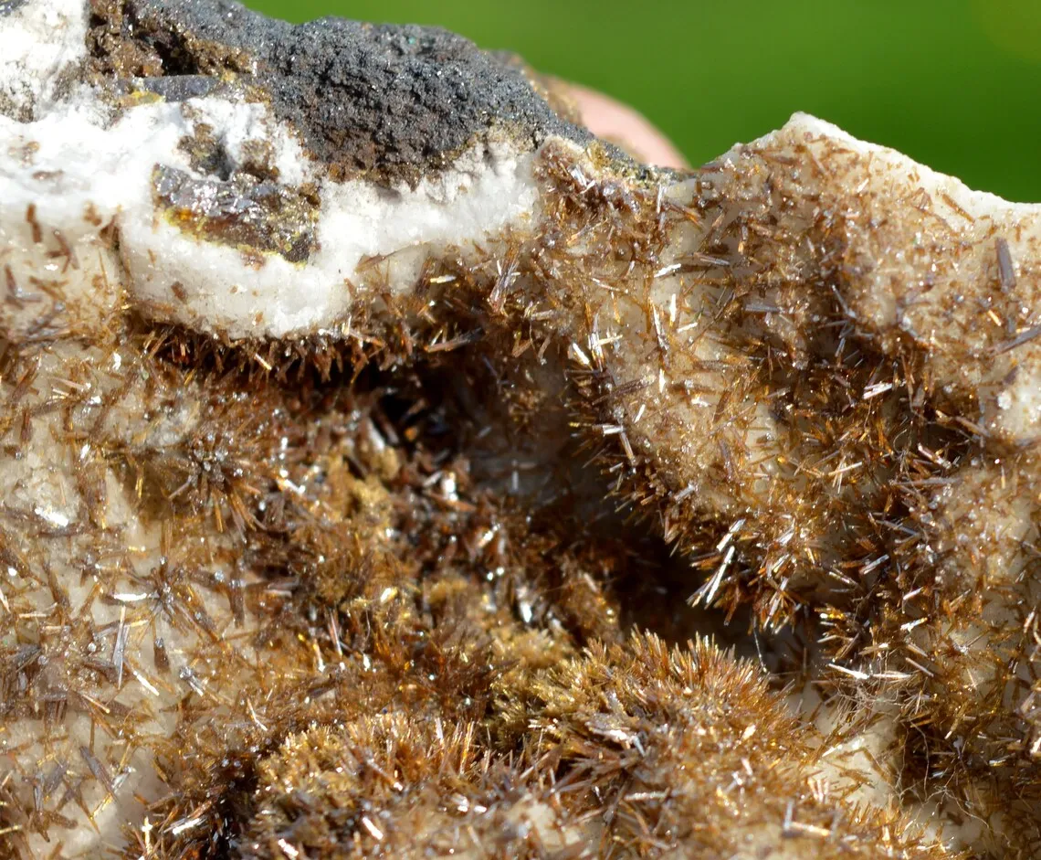 Wulfenite & Vanadinite on limonite - 424 grams - Erupción Mine, Los Lamentos Mts, Chihuahua, Mexico - image 5
