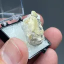 Wulfenite var Chillagite with Barite - image 2