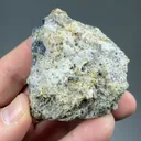 Wulfenite var. Chillagite with Barite, Cerussite - image 2