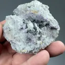 Wulfenite var. Chillagite with Barite, Cerussite - image 2