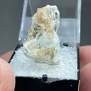 Wulfenite var. Chillagite with Barite, Cerussite - image 2