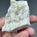 Wulfenite var Chillagite with Cerussite, Barite - image 2