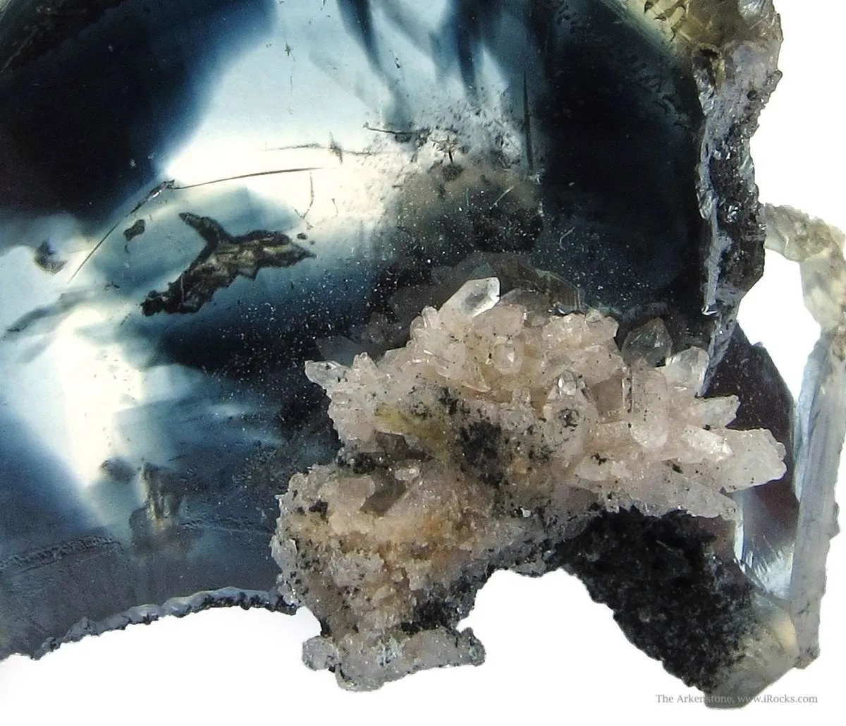 Wulfenite Var. Chillagite With Smithsonite and Molybdenum - image 2