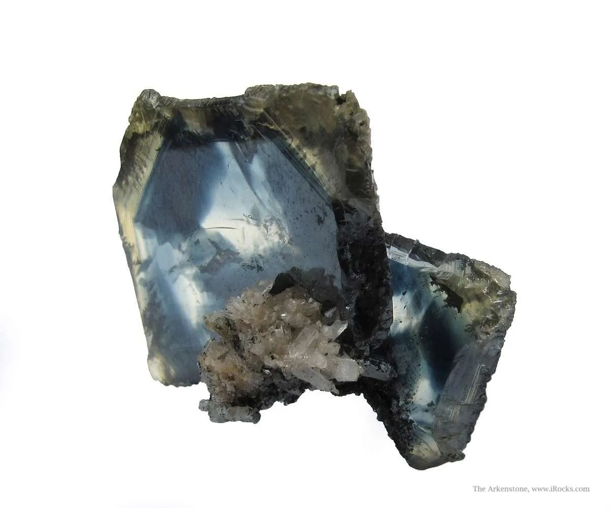 Wulfenite Var. Chillagite With Smithsonite and Molybdenum - image 3