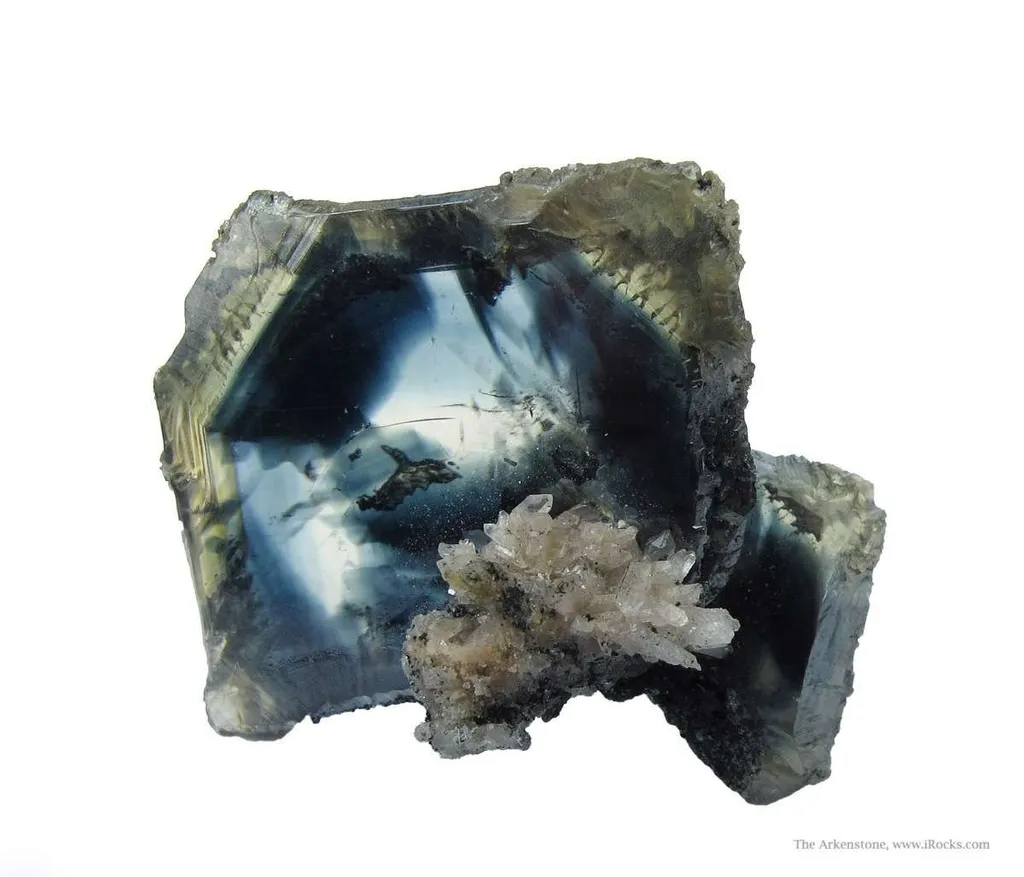 Wulfenite Var. Chillagite With Smithsonite and Molybdenum image