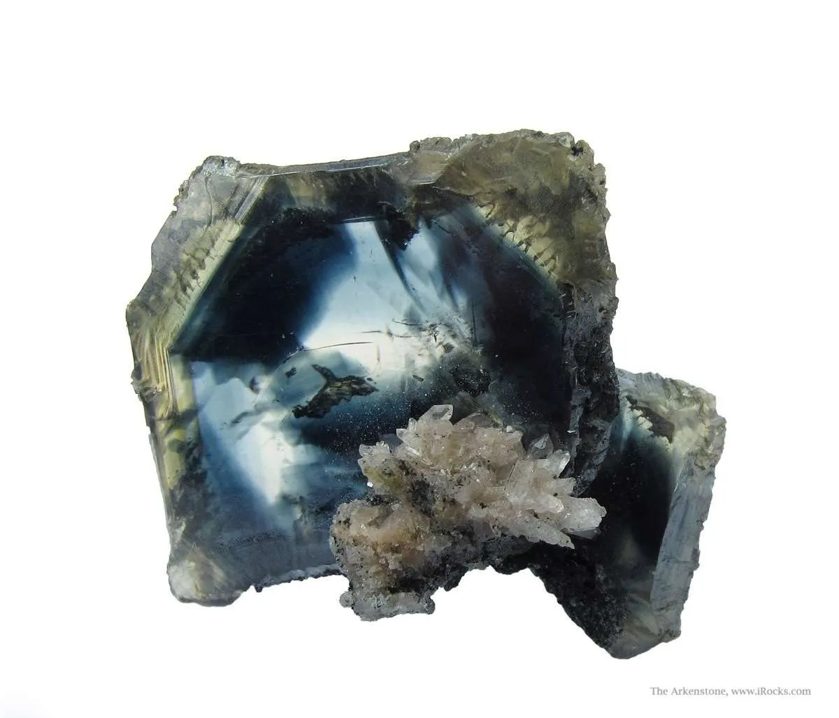 Wulfenite Var. Chillagite With Smithsonite and Molybdenum - image 1