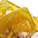 Wulfenite With Baryte and Minor Mimetite - image 3