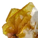 Wulfenite With Baryte and Minor Mimetite - image 2