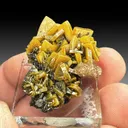 Wulfenite with Calcite - image 1
