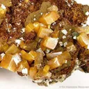 Wulfenite With Calcite - image 4