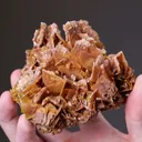 WULFENITE with CALCITE - image 2