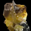 Wulfenite with Calcite - image 1