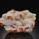Wulfenite with Calcite - image 1