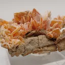 Wulfenite with Calcite - image 3