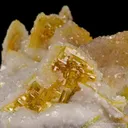Wulfenite with Calcite - image 3