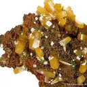 Wulfenite With Calcite - image 4