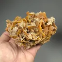 Wulfenite with Calcite - image 2