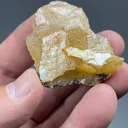 Wulfenite with Calcite - image 2