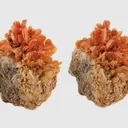 Wulfenite with Calcite - image 1
