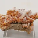 Wulfenite with Calcite - image 4