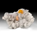 Wulfenite with Calcite - image 1