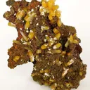 Wulfenite With Calcite - image 1
