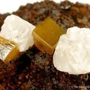 Wulfenite With Calcite - image 3