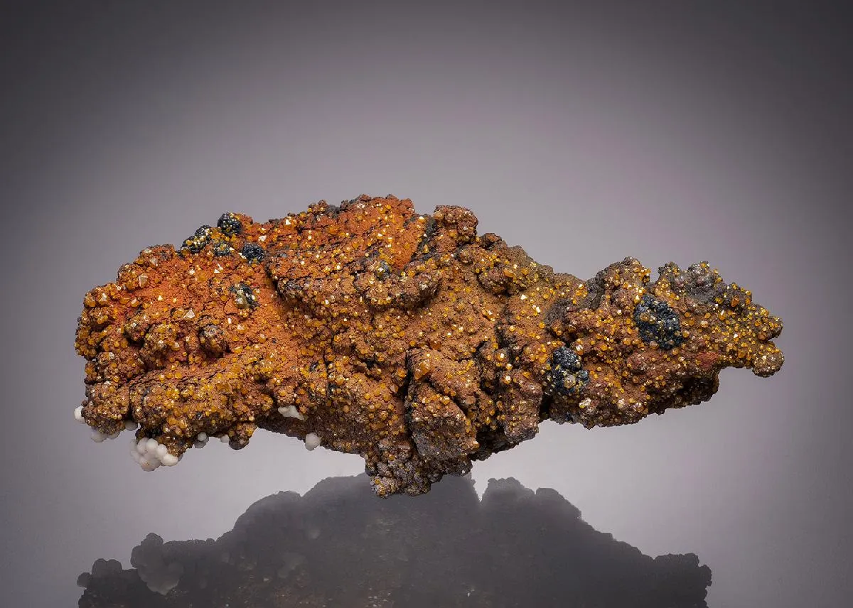Wulfenite with Calcite - image 1
