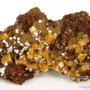 Wulfenite With Calcite - image 1