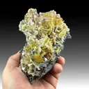 Wulfenite with Calcite - image 1
