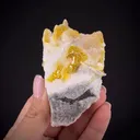 Wulfenite with Calcite - image 1