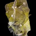 Wulfenite with Calcite - image 3