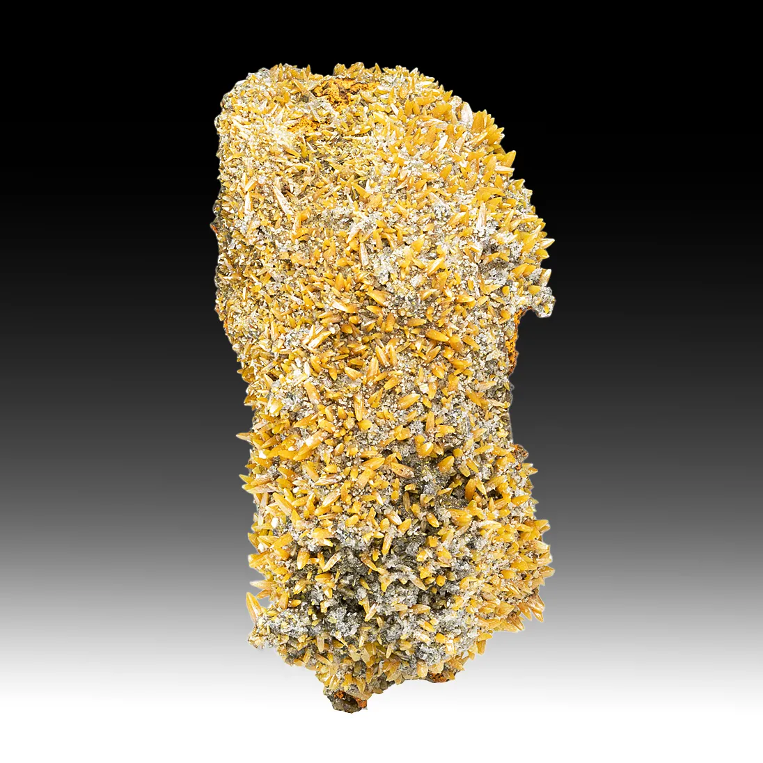 Wulfenite with Calcite - image 1