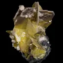 Wulfenite with Calcite - image 7