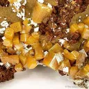 Wulfenite With Calcite - image 3