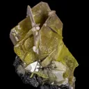 Wulfenite with Calcite - image 4