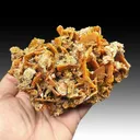 Wulfenite with Calcite - image 1