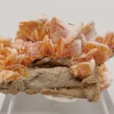 Wulfenite with Calcite - image 1