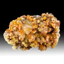 Wulfenite with Calcite, Vanadinite - image 1