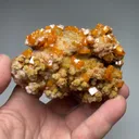 Wulfenite with Calcite, Vanadinite - image 2