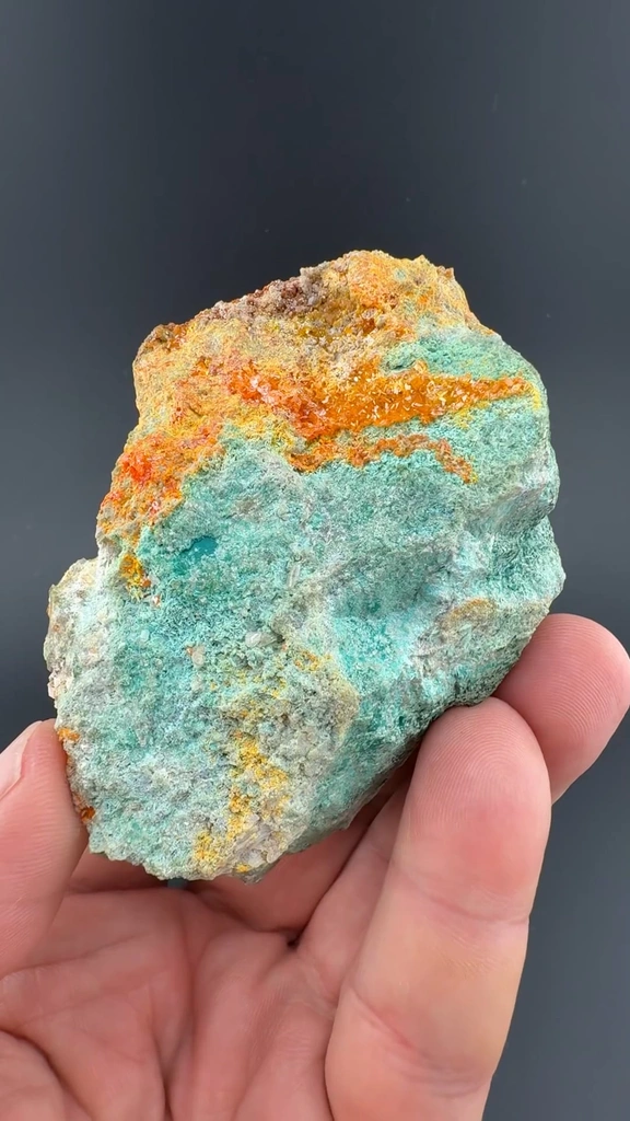 Wulfenite with Cerussite - image 2