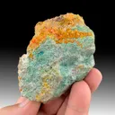 Wulfenite with Cerussite - image 1