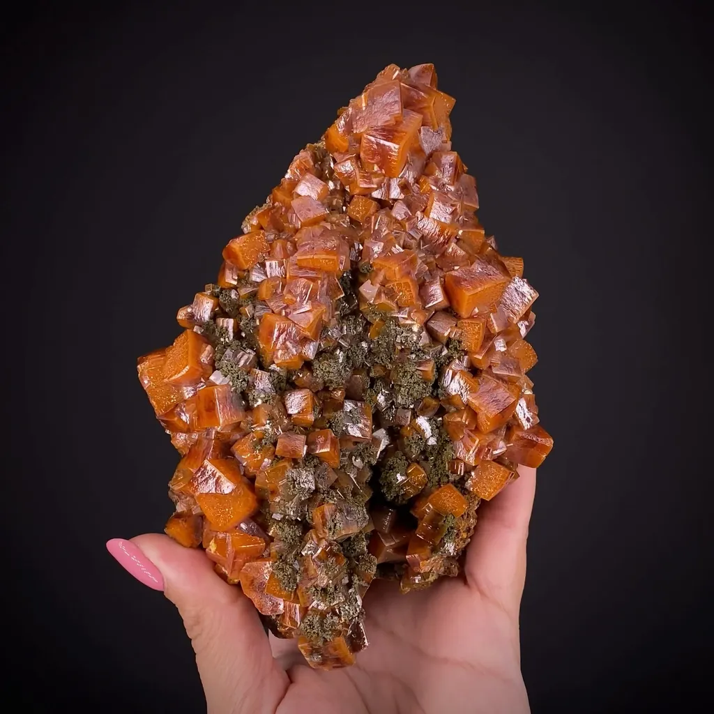 Wulfenite with Descloizite image