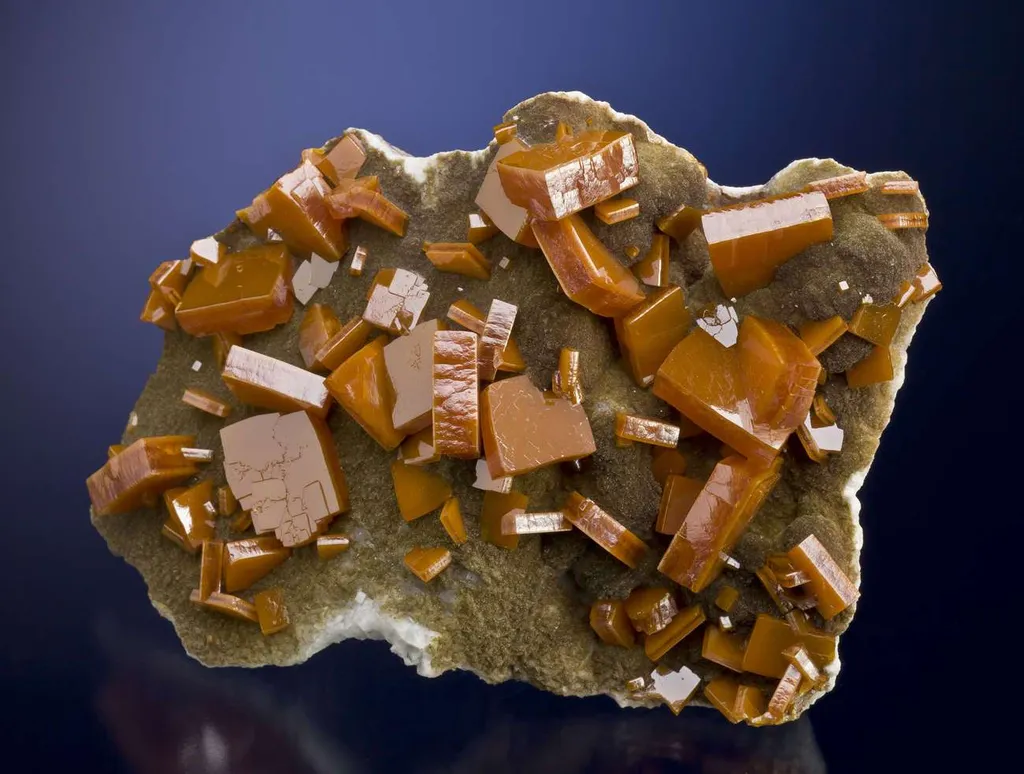 Wulfenite With Descloizite image