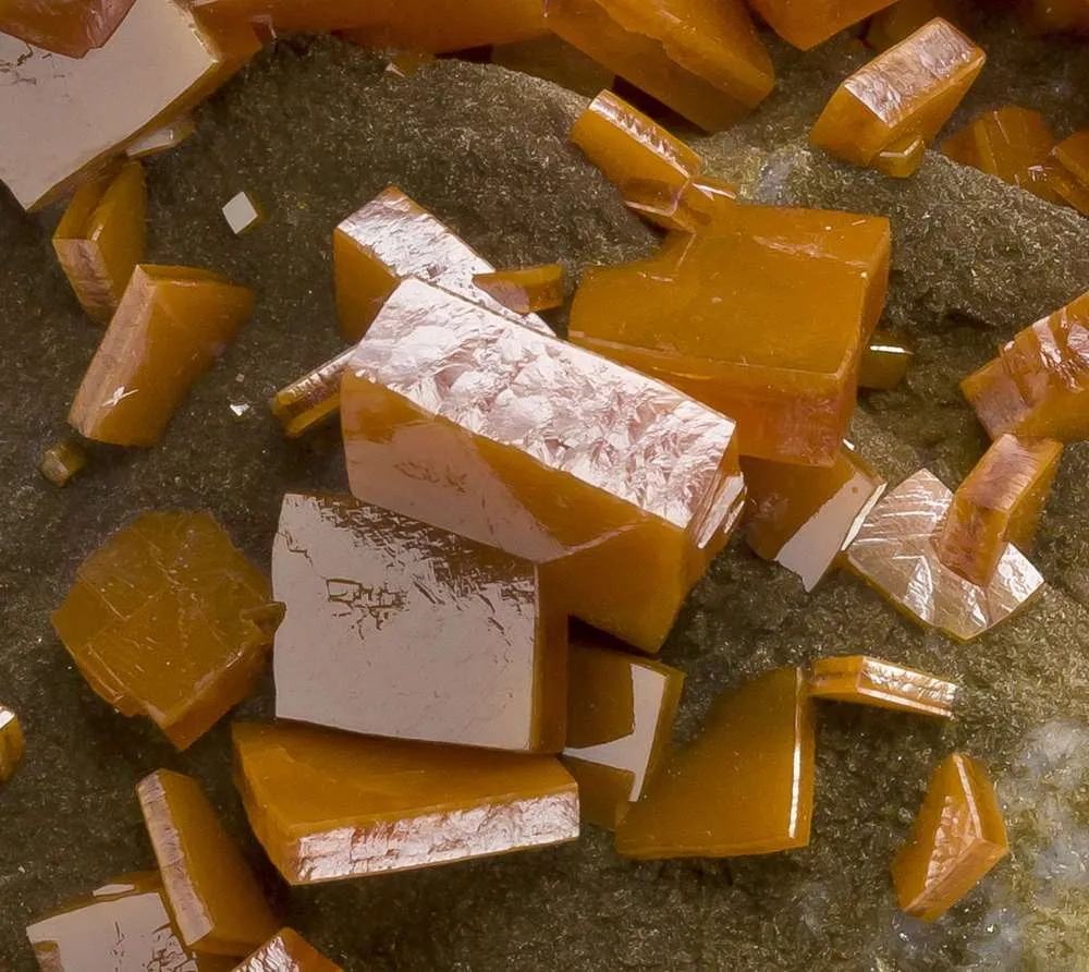Wulfenite With Descloizite - image 2