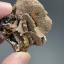 Wulfenite with Dolomite - image 2