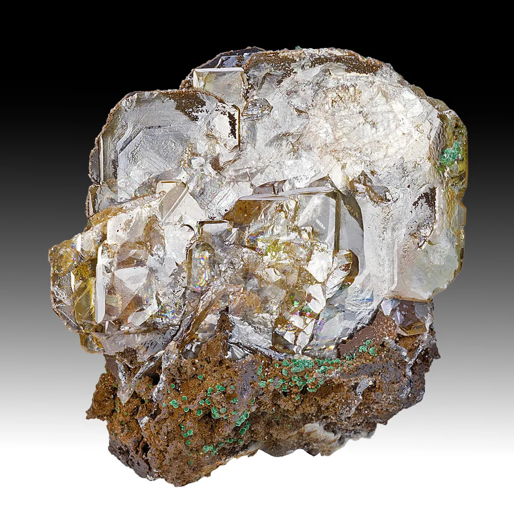 Wulfenite with Dolomite image