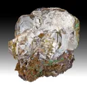 Wulfenite with Dolomite - image 1