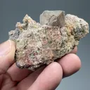 Wulfenite with Dolomite - image 2